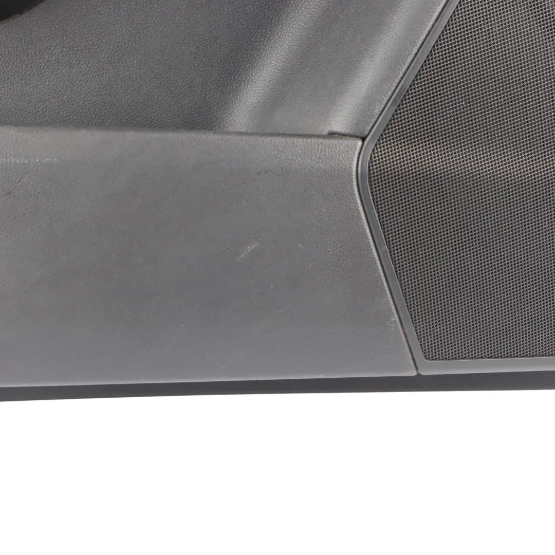 Door Card Trim Panel Covering Front Left N/S Black Leather to Mercedes X166 with Part number A1667202370 Mercedes X166 Door Card Trim Panel Covering Front Left N/S Black Leather - SKU RHD-A1667202370 - Part number A1667202370