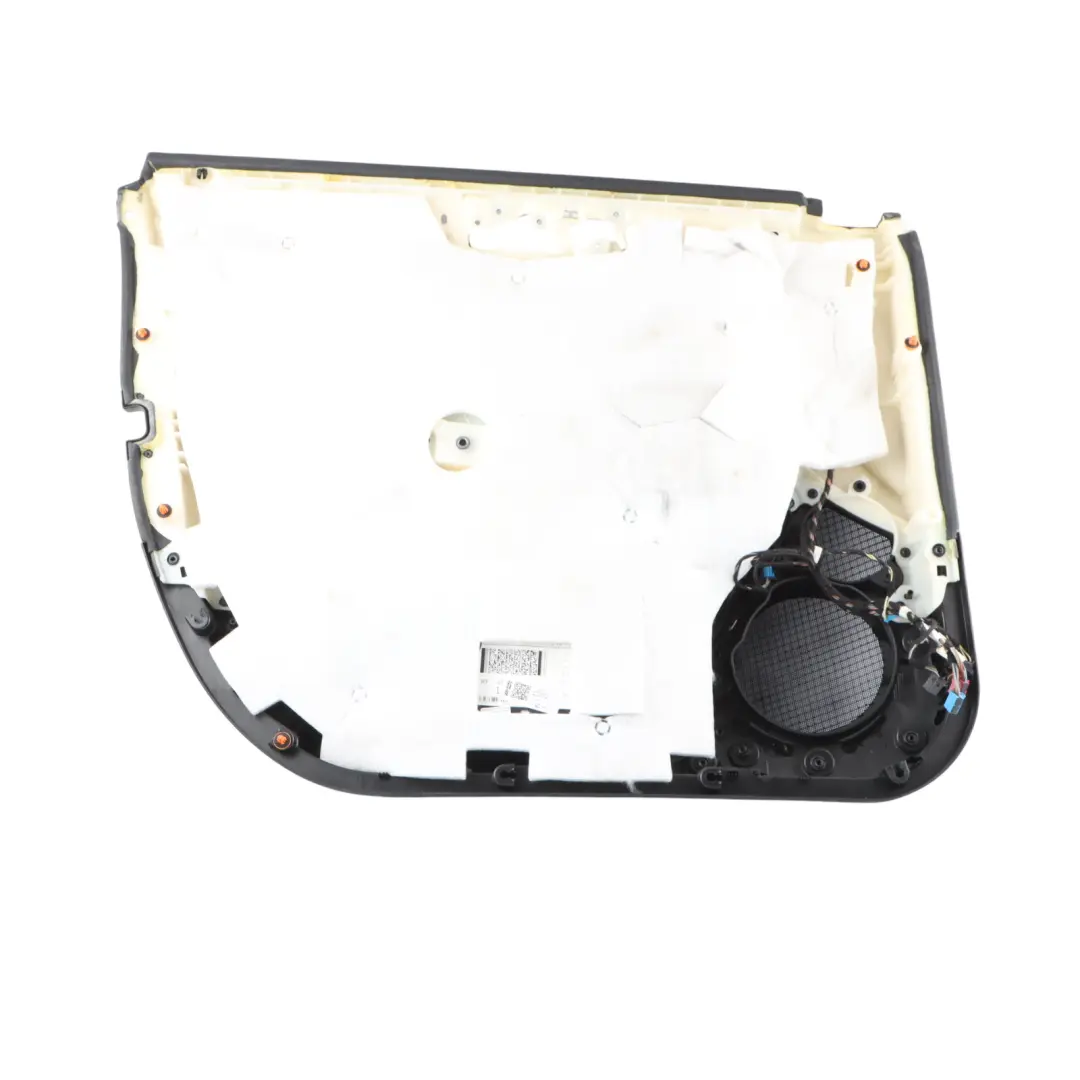 Mercedes X166 Door Card Trim Panel Covering Front Right O/S Black Leather - SKU RHD-A1667203070 - Part number A1667203070