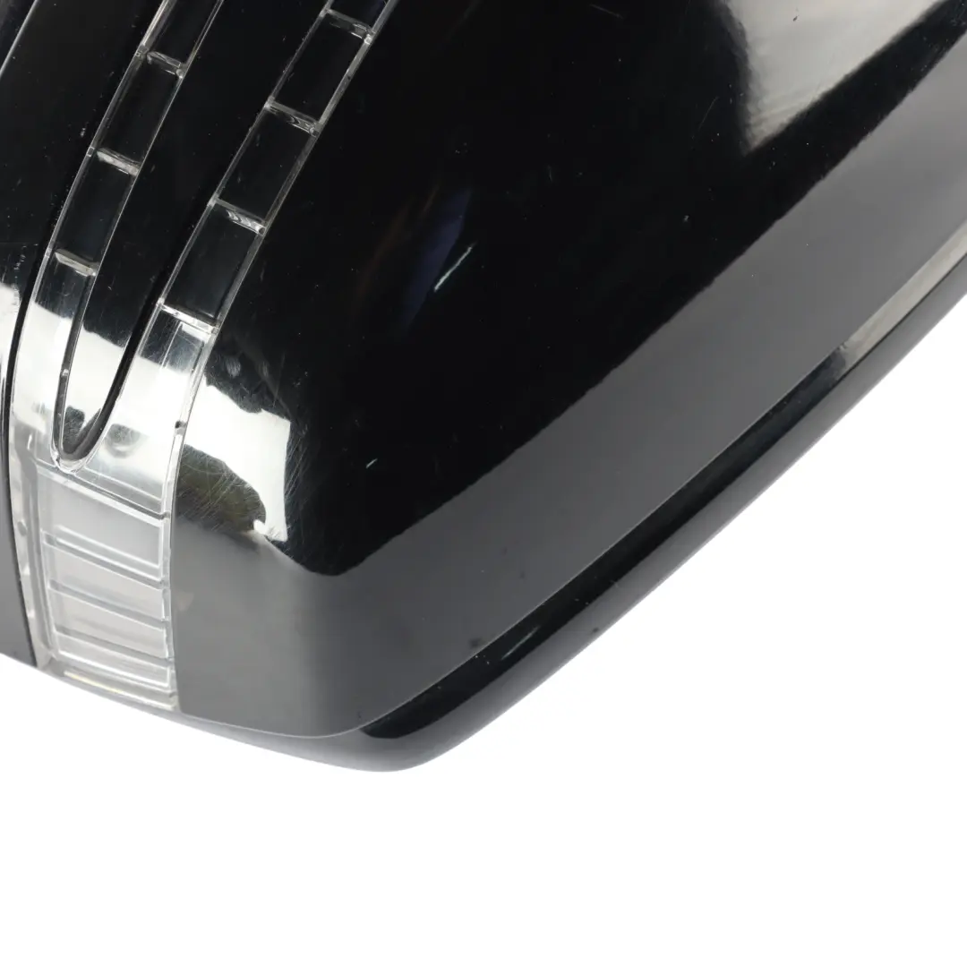 Mercedes W166 Mirror Wing Side View Left N/S Door Black - SKU RHD-A1668109700-BLK - Part number A1668109700