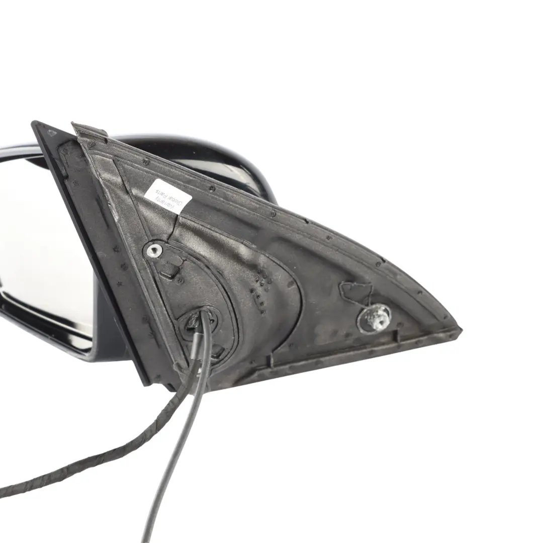 Mercedes W166 Mirror Wing Side View Left N/S Door Black - SKU RHD-A1668109700-BLK - Part number A1668109700