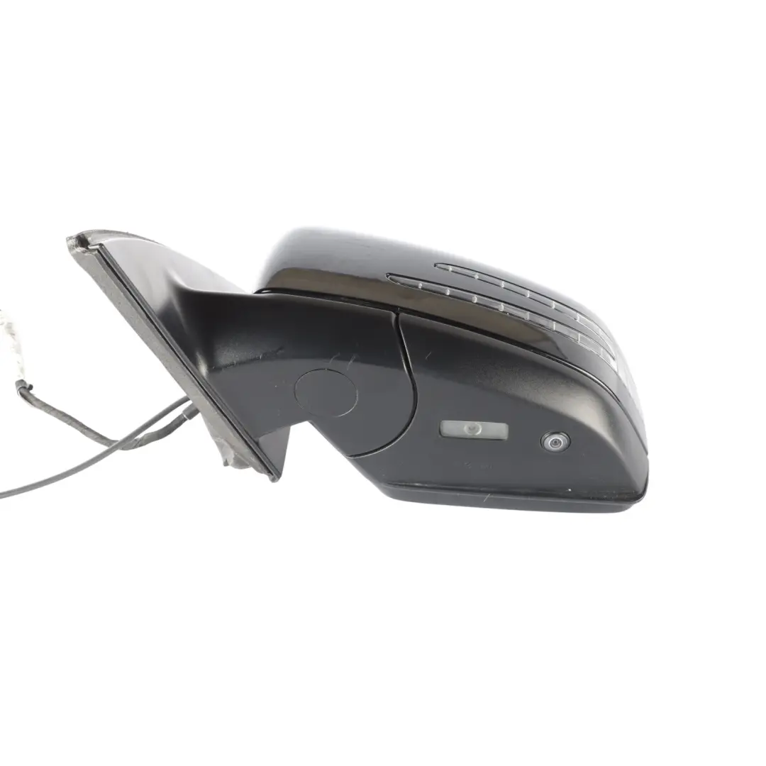 Mercedes W166 Mirror Wing Side View Left N/S Door Black - SKU RHD-A1668109700-BLK - Part number A1668109700
