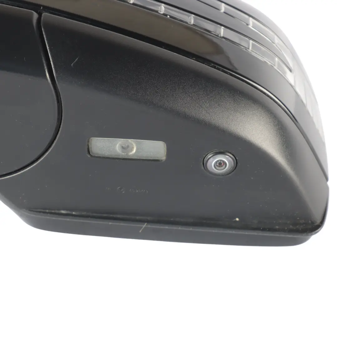Mercedes W166 Mirror Wing Side View Left N/S Door Black - SKU RHD-A1668109700-BLK - Part number A1668109700