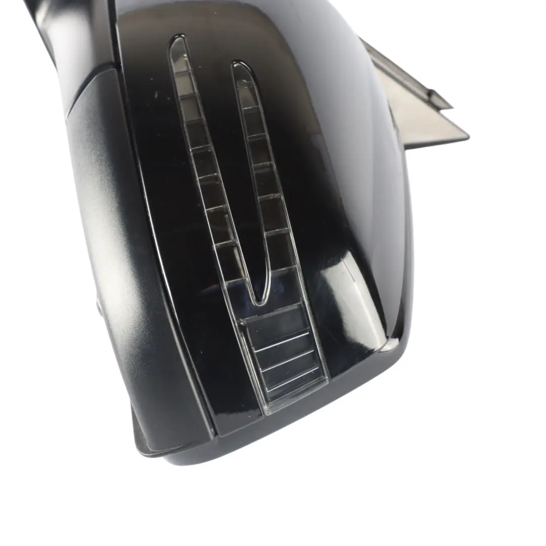 Mercedes W166 Mirror Wing Side View Left N/S Door Black - SKU RHD-A1668109700-BLK - Part number A1668109700