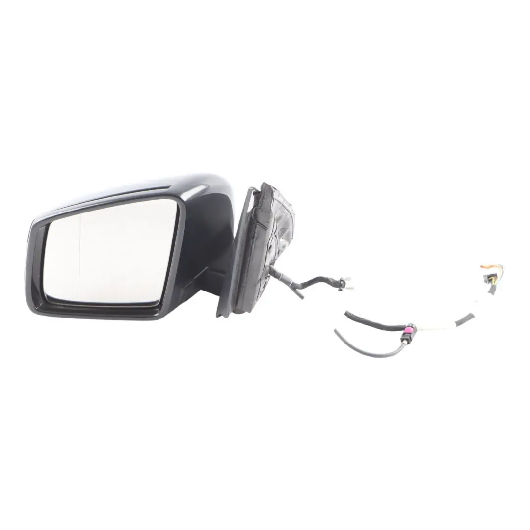 Door Wing Mirror Left N/S Obsidian Black - 197 to Mercedes GL X166 with Part number A1668109700 Mercedes GL X166 Door Wing Mirror Left N/S Obsidian Black - 197 - SKU RHD-A1668109700-OB - Part number A1668109700
