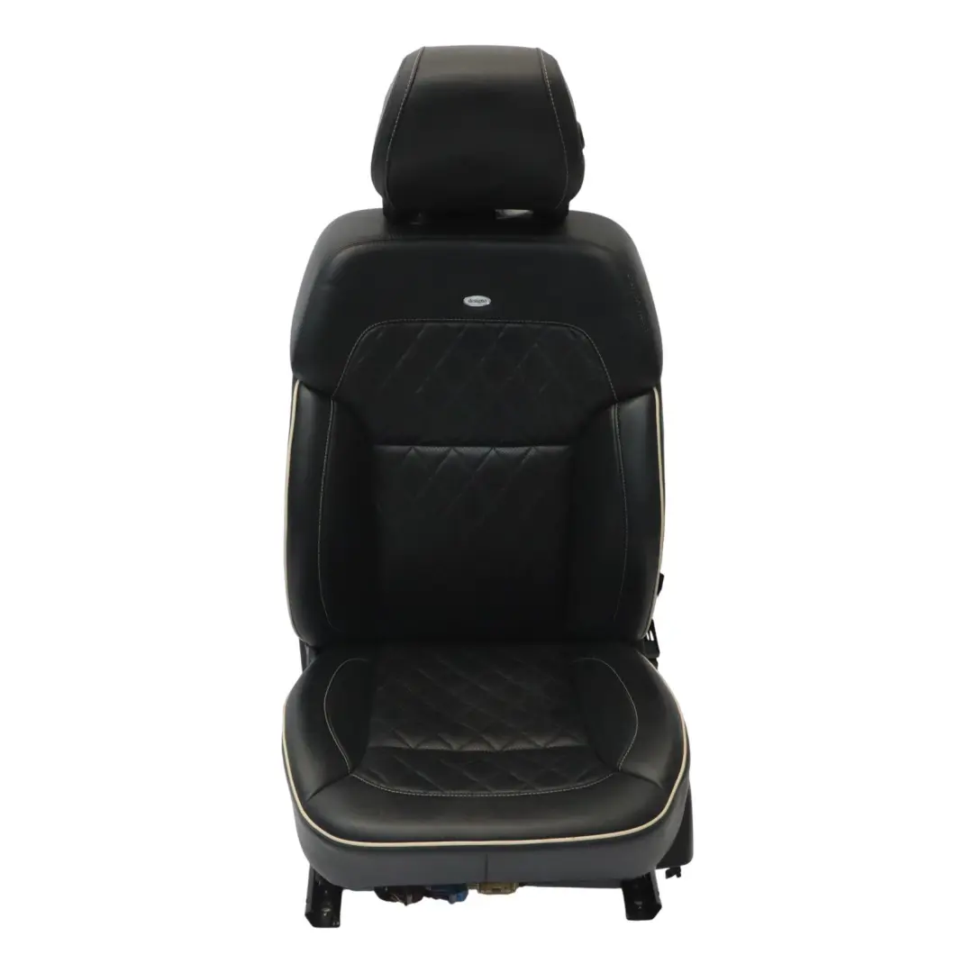 Front Left N/S Interior Heated Designo Leather Black to Mercedes GL X166 Seat with Part number A1669106303 Mercedes GL X166 Seat Front Left N/S Interior Heated Designo Leather Black - SKU RHD-A1669106303-1 - Part number A1669106303