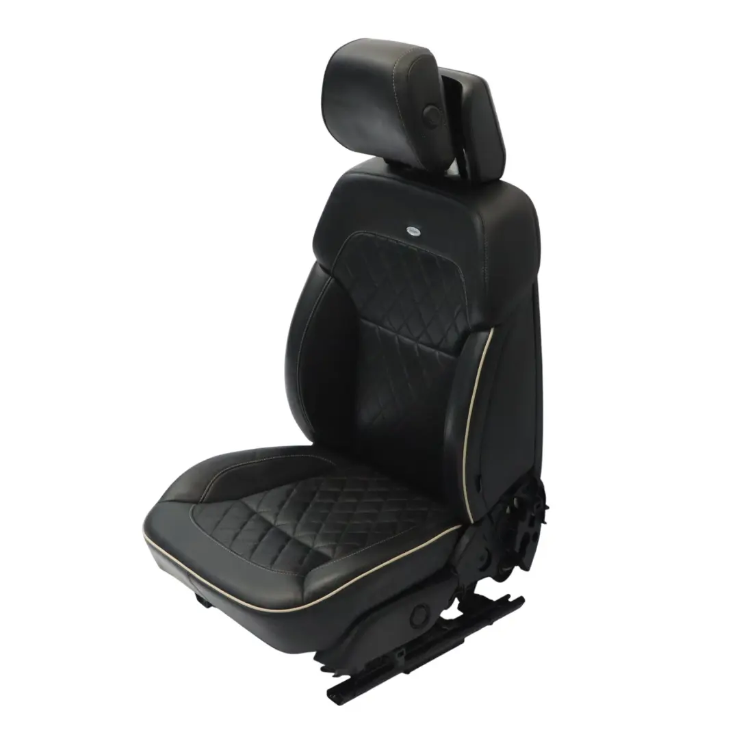 Front Left N/S Interior Heated Designo Leather Black to Mercedes GL X166 Seat with Part number A1669106303 Mercedes GL X166 Seat Front Left N/S Interior Heated Designo Leather Black - SKU RHD-A1669106303-1 - Part number A1669106303
