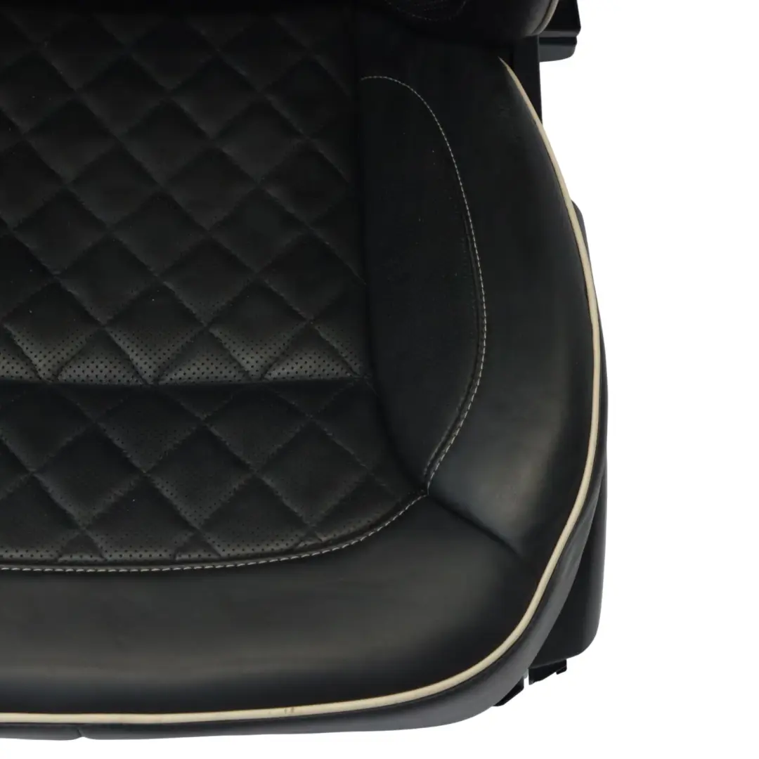 Front Left N/S Interior Heated Designo Leather Black to Mercedes GL X166 Seat with Part number A1669106303 Mercedes GL X166 Seat Front Left N/S Interior Heated Designo Leather Black - SKU RHD-A1669106303-1 - Part number A1669106303