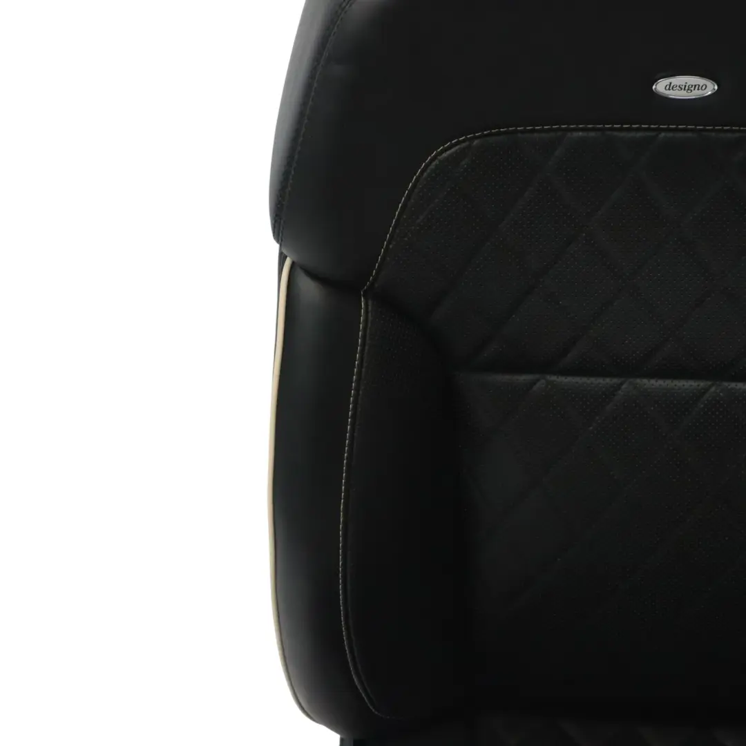 Mercedes GL X166 Seat Front Left N/S Interior Heated Designo Leather Black - SKU RHD-A1669106303-1 - Part number A1669106303