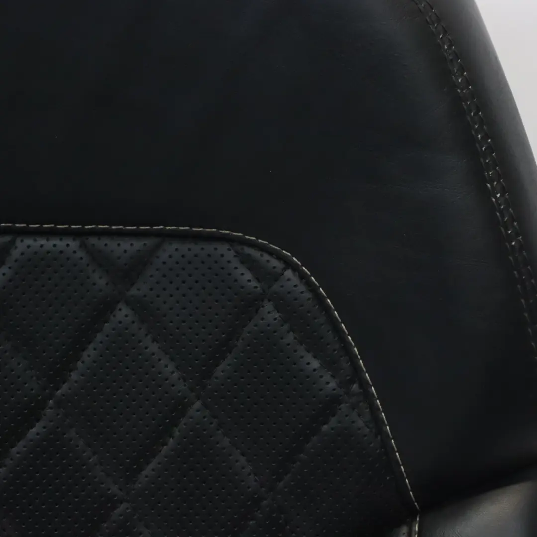 Front Left N/S Interior Heated Designo Leather Black to Mercedes GL X166 Seat with Part number A1669106303 Mercedes GL X166 Seat Front Left N/S Interior Heated Designo Leather Black - SKU RHD-A1669106303-1 - Part number A1669106303