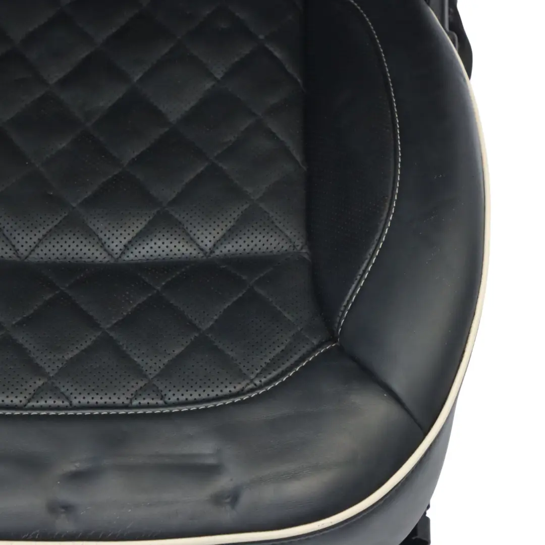 Front Right O/S Heated Memory Designo Leather Black to Mercedes GL X166 Seat with Part number A1669106803 Mercedes GL X166 Seat Front Right O/S Heated Memory Designo Leather Black - SKU RHD-A1669106803-1 - Part number A1669106803