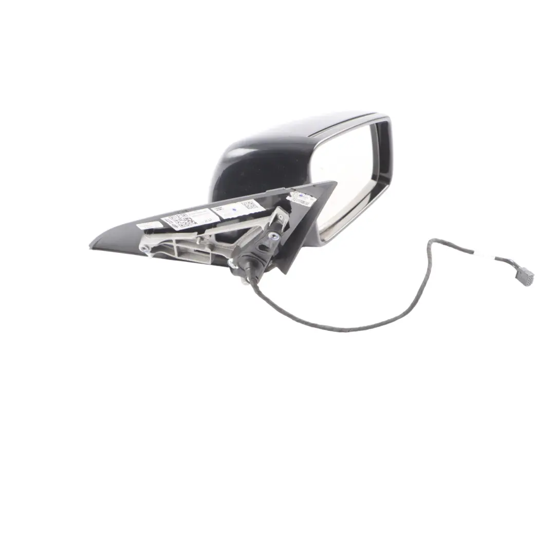 Mercedes W176 Wing Mirror Door Right O/S Power Fold Cosmos Black Metallic - 191 - SKU rhd-A1768100400-KB - Part number A1768100400