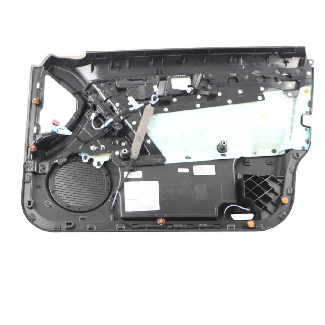 Mercedes W204 Door Card Trim Panel Black Leather Front Right O/S - SKU RHD-A2047208700 - Part number A2047208700