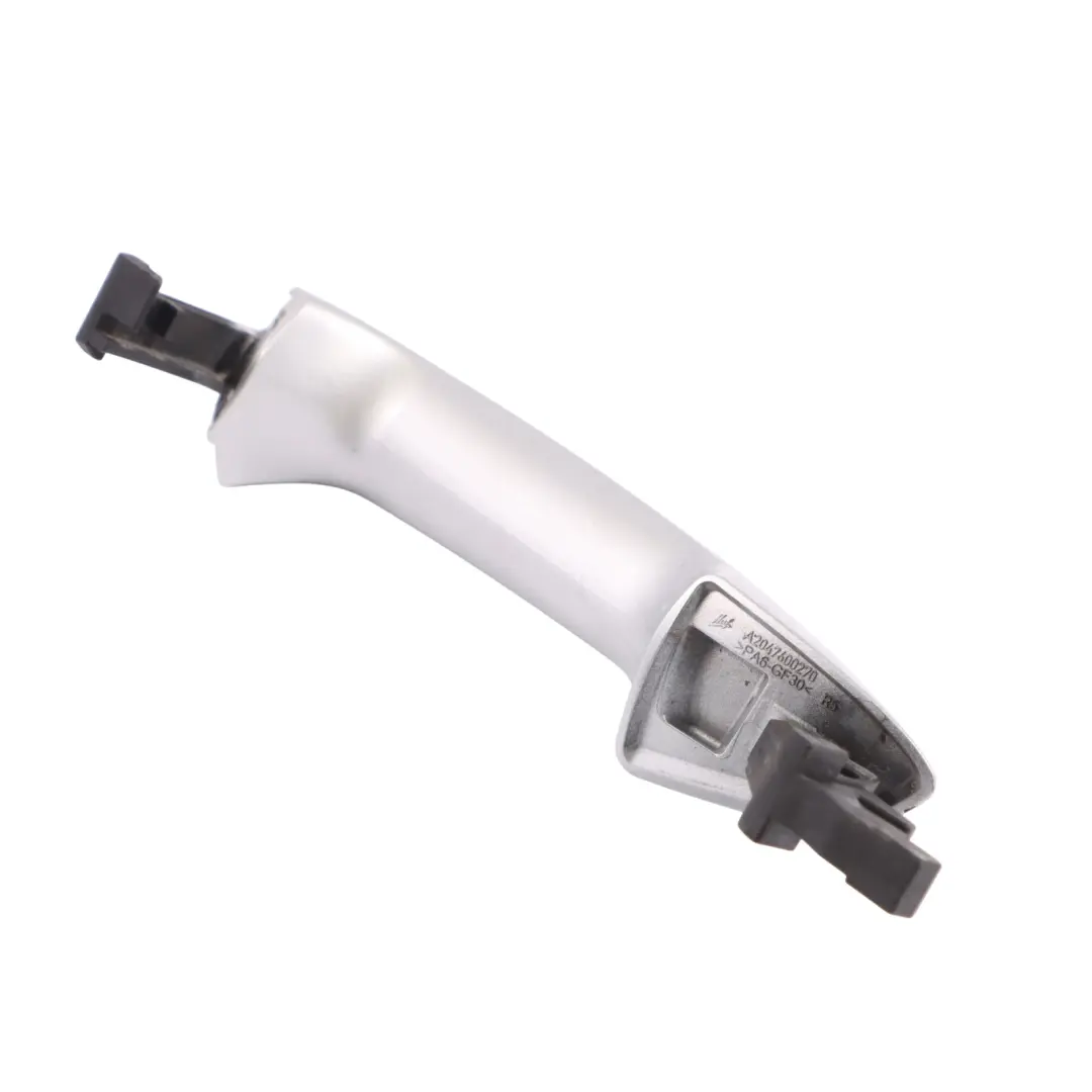  Door Handle Mercedes W176 W204 Grab Front Right O/S Iridium Silver - 775 - SKU RHD-A2047601470-IRS - Part number A2047601470
