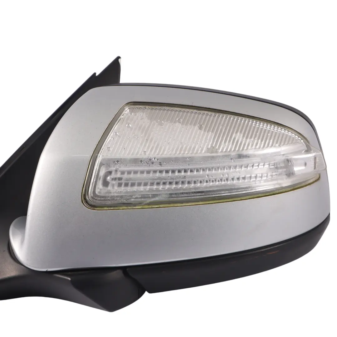 Mercedes W204 Wing Mirror Door Power Left N/S Iridium Silver - 775 - SKU RHD-A2048100376-IRS2 - Part number A2048100376