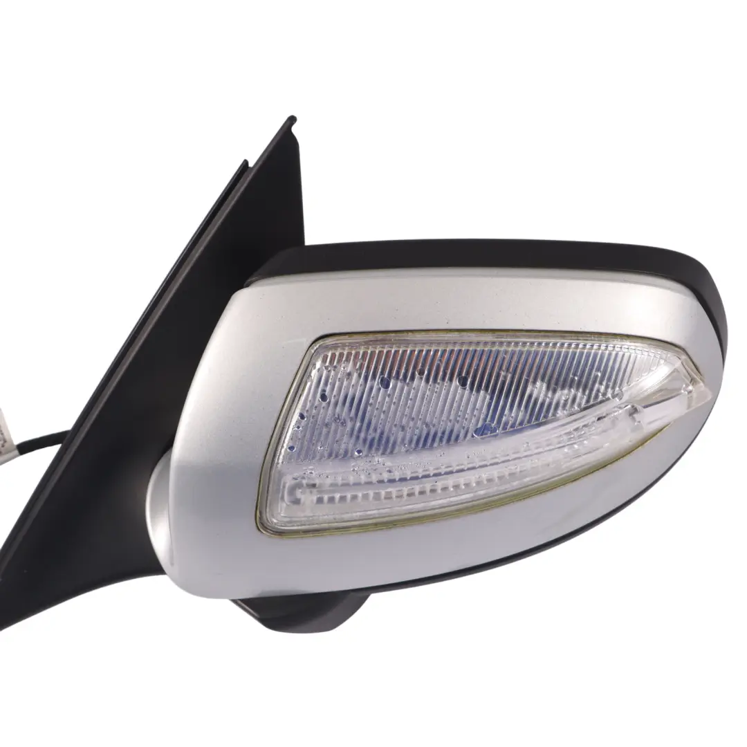 Mercedes W204 Wing Mirror Door Power Left N/S Iridium Silver - 775 - SKU RHD-A2048100376-IRS2 - Part number A2048100376