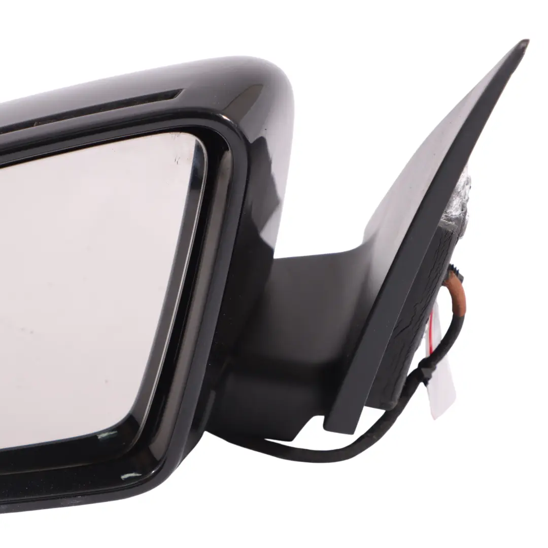 Mercedes W204 Wing Mirror Power Fold Auto Dip Door Left N/S Obsidian Black - SKU rhd-A2048103976-OB - Part number A2048103976