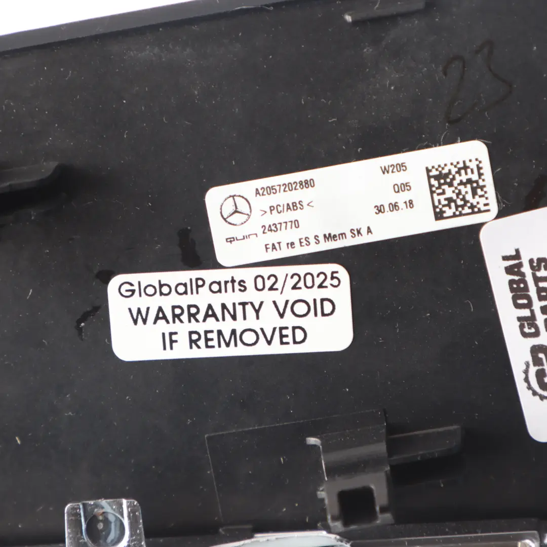 Decor Strip Mercedes W205 X253 Front Door Trim Strip Right O/S to with Part number A2057202880 Decor Strip Mercedes W205 X253 Front Door Trim Strip Right O/S - SKU RHD-A2057202880 - Part number A2057202880