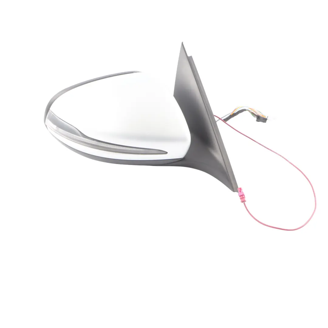 Mercedes W205 Wing Mirror Door Right O/S Outside Iridium Silver Metallic - 775 - SKU rhd-A2058100005-IRS - Part number A2058100005