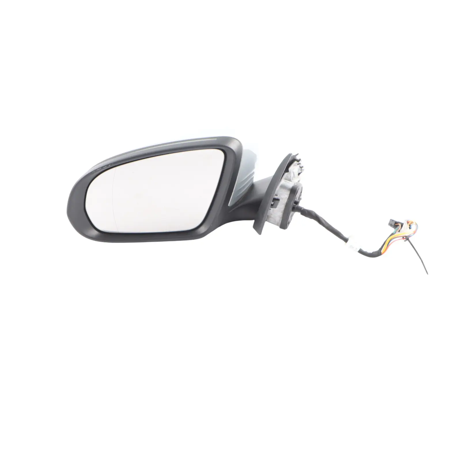Wing Mirror Mercedes W205 Door Left N/S Blind Spot Assist Iridium Silver - 775