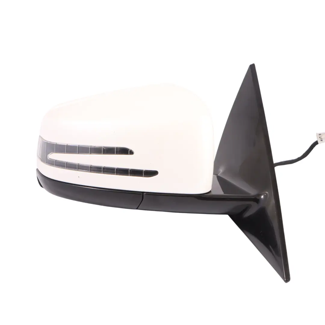 W207 Wing Mirror Door Right O/S High Gloss Diamond White Metallic - 799 to Mercedes with Part number A2078101676 Mercedes W207 Wing Mirror Door Right O/S High Gloss Diamond White Metallic - 799 - SKU RHD-A2078101676-DWM1 - Part number A2078101676