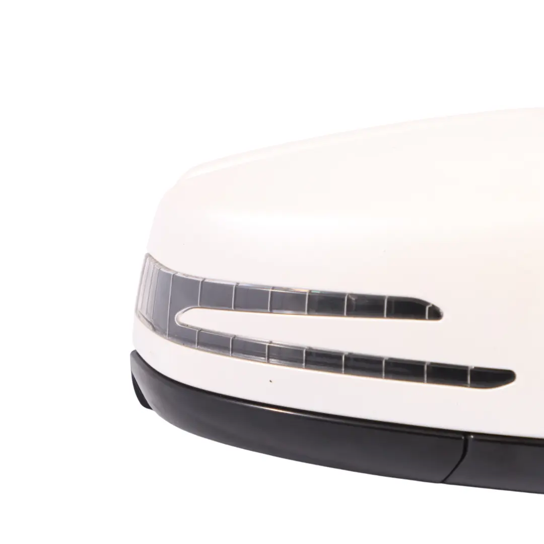 Mercedes W207 Wing Mirror Door Right O/S High Gloss Diamond White Metallic - 799 - SKU RHD-A2078101676-DWM1 - Part number A2078101676