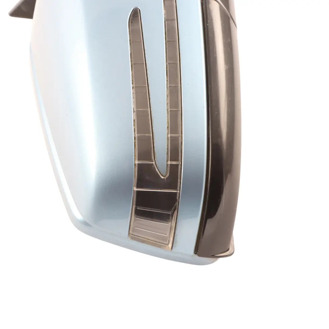 Mercedes C207 Wing Mirror Door Right O/S Indigolite Blue - 230 - SKU RHD-A2078101676-INB - Part number A2078101676