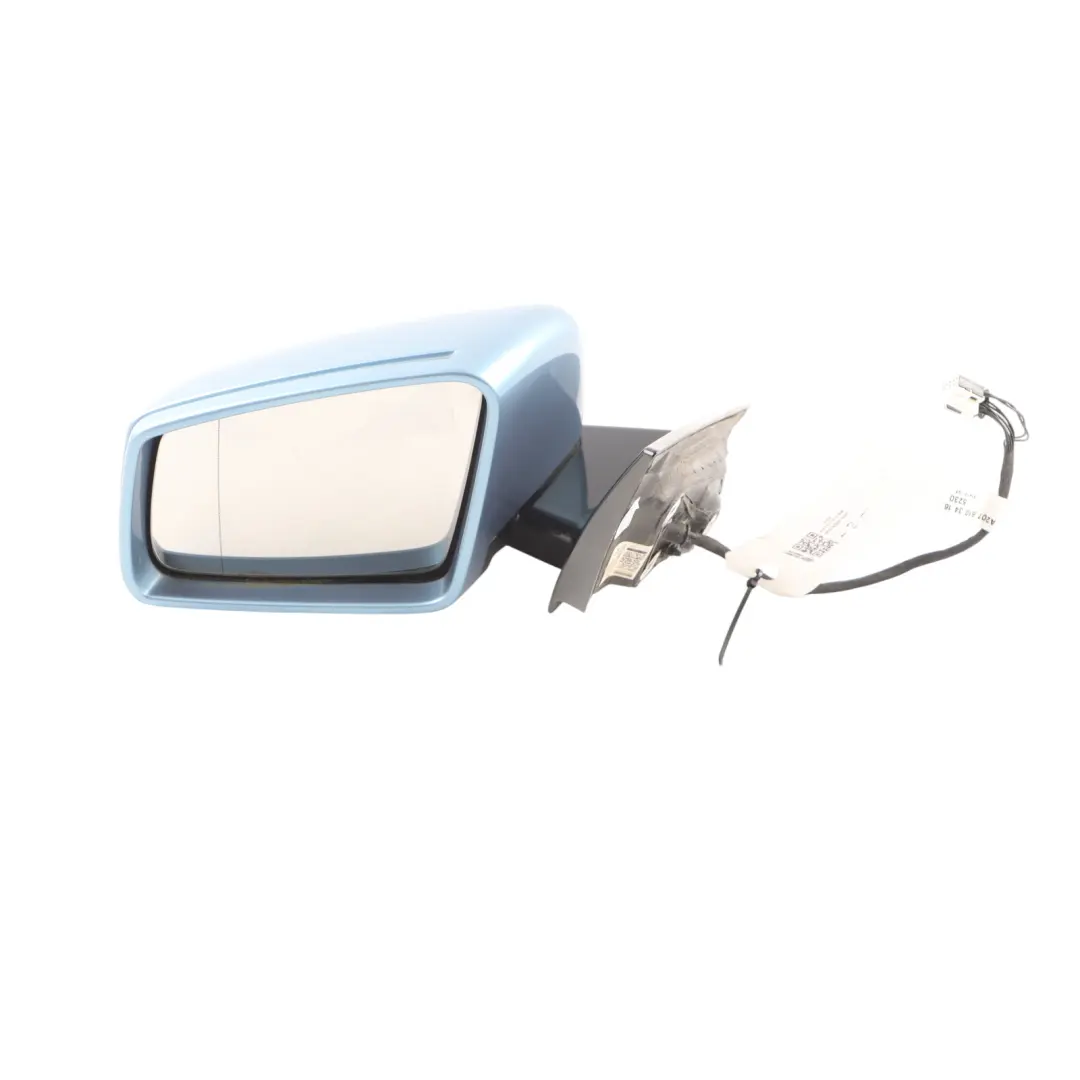 W207 Wing Mirror Door Left N/S Indigolite Blue - 230 to Mercedes with Part number A2078101976 Mercedes W207 Wing Mirror Door Left N/S Indigolite Blue - 230 - SKU RHD-A2078101976-INB - Part number A2078101976