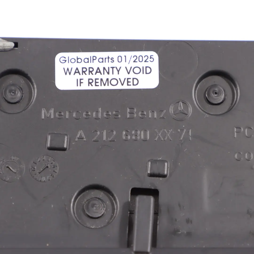 Mercedes W212 Dashboard Trim Cover Interior Panel Wood Black Veneer - SKU rhd-A2126809571-1 - Part number A2126809571