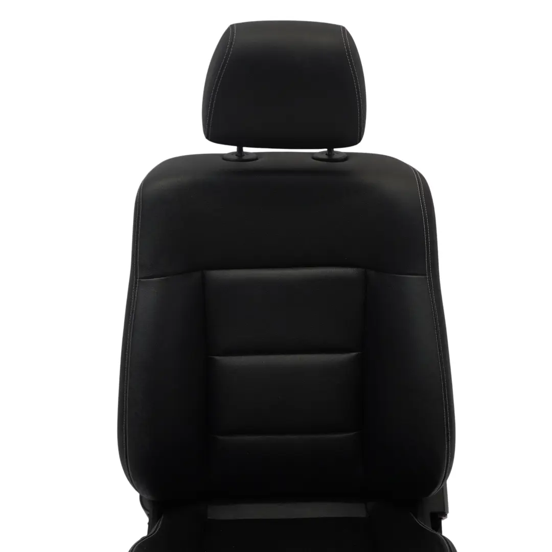 Front Left N/S Interior Heated Black Leather to Mercedes W212 Sport Seat with Part number A2129106347 Mercedes W212 Sport Seat Front Left N/S Interior Heated Black Leather - SKU RHD-A2129106347-1 - Part number A2129106347