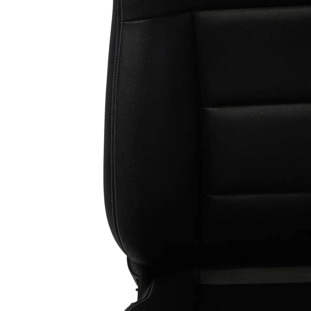 Front Left N/S Interior Heated Black Leather to Mercedes W212 Sport Seat with Part number A2129106347 Mercedes W212 Sport Seat Front Left N/S Interior Heated Black Leather - SKU RHD-A2129106347-1 - Part number A2129106347