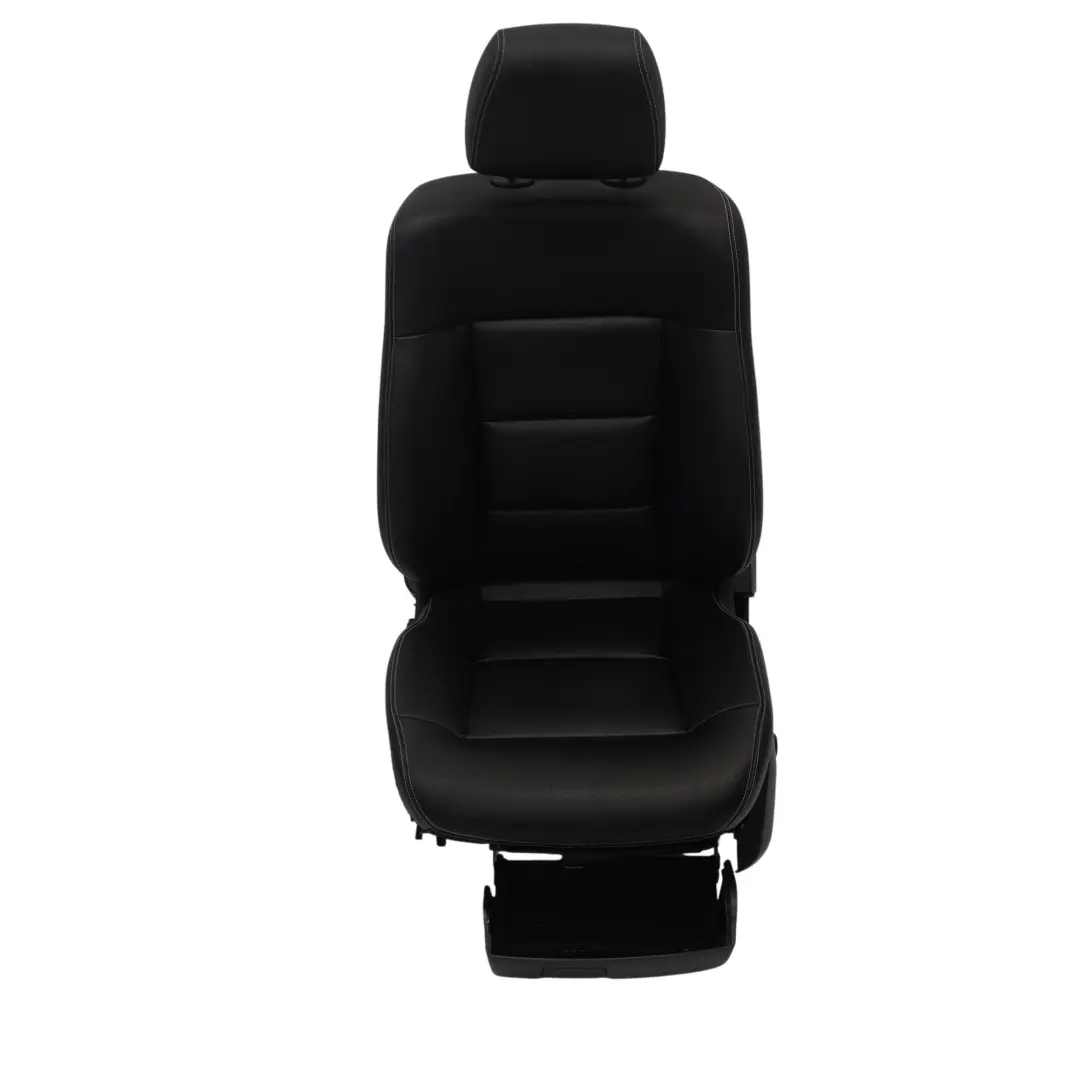 Front Left N/S Interior Heated Black Leather to Mercedes W212 Sport Seat with Part number A2129106347 Mercedes W212 Sport Seat Front Left N/S Interior Heated Black Leather - SKU RHD-A2129106347-1 - Part number A2129106347