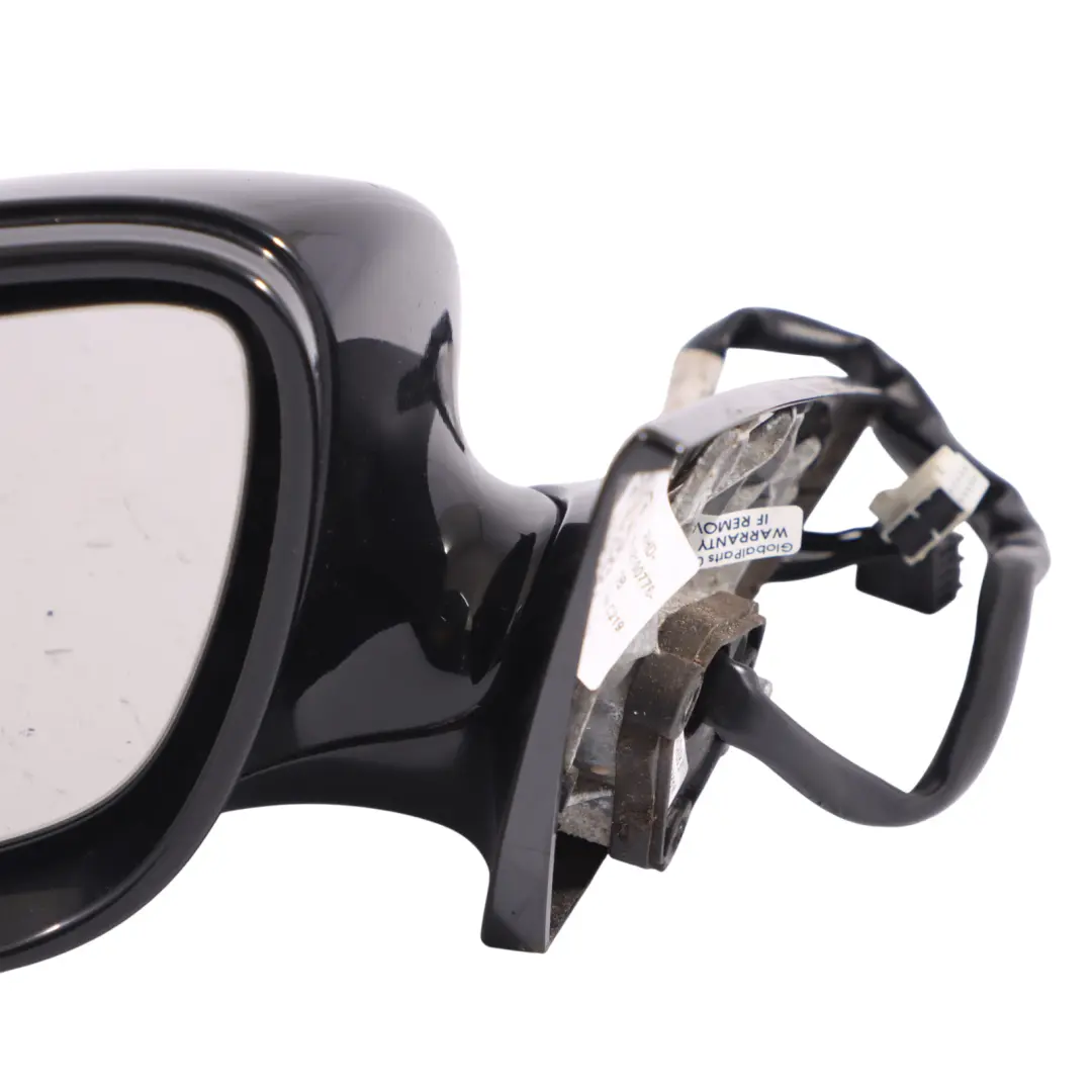Mercedes CLS C219 Wing Mirror Door Left N/S Power Fold Obsidian Black - 197 - SKU RHD-A2198100776-OB - Part number A2198100776