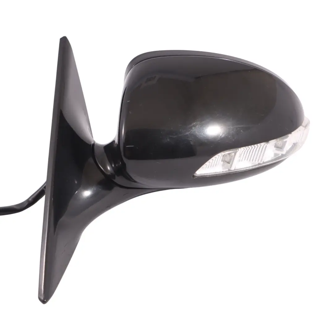 Mercedes CLS C219 Wing Mirror Door Left N/S Power Fold Obsidian Black - 197 - SKU RHD-A2198100776-OB - Part number A2198100776