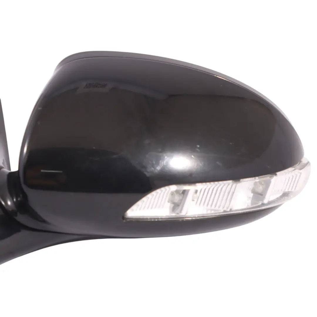 Mercedes CLS C219 Wing Mirror Door Left N/S Power Fold Obsidian Black - 197 - SKU RHD-A2198100776-OB - Part number A2198100776