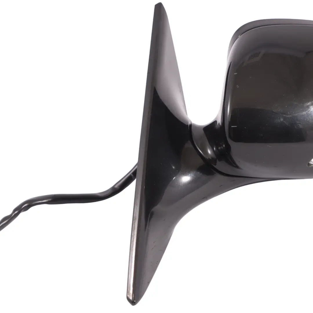 Mercedes CLS C219 Wing Mirror Door Left N/S Power Fold Obsidian Black - 197 - SKU RHD-A2198100776-OB - Part number A2198100776