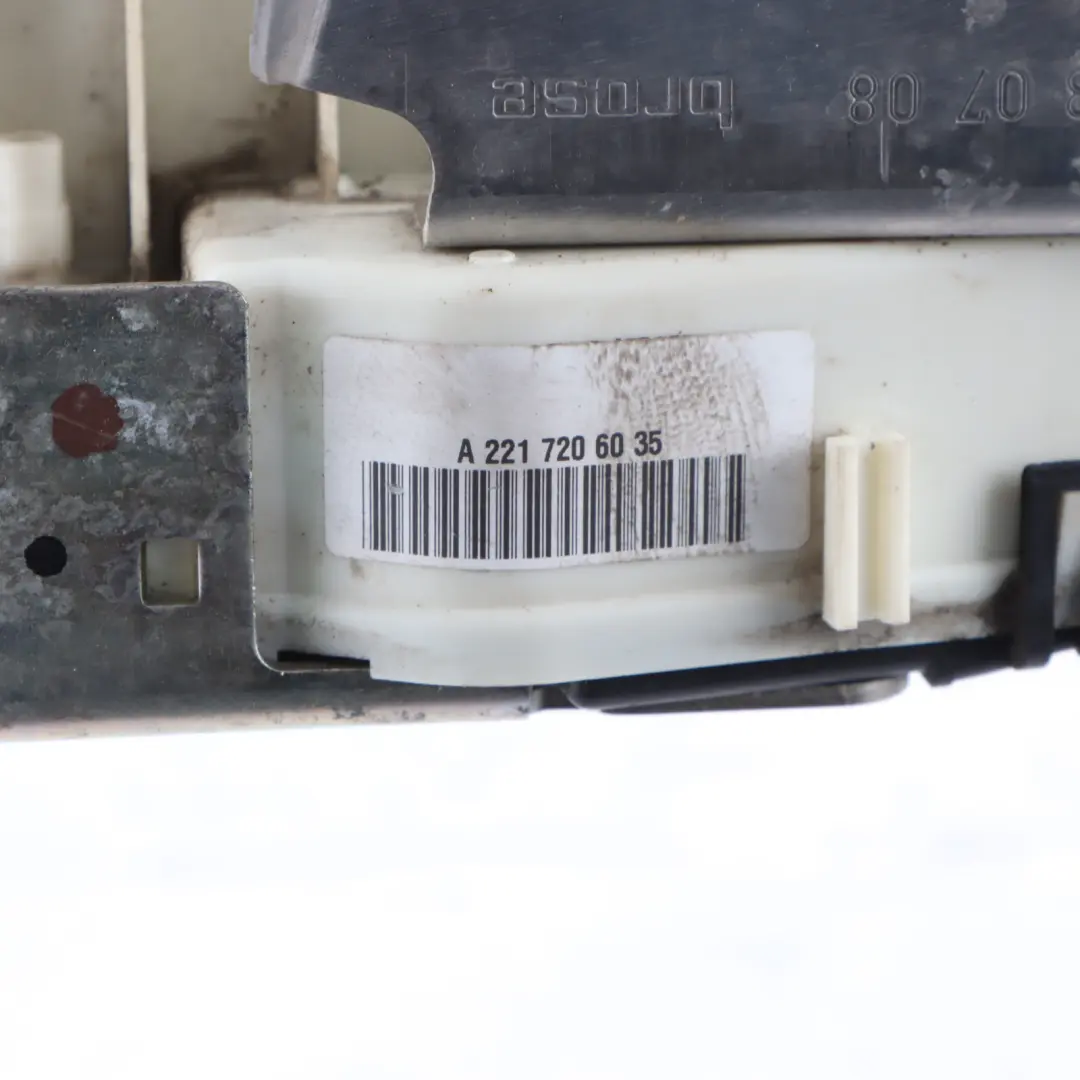 Front Door Lock Latch Mechanism Right O/S Assembly to Mercedes W221 with Part number A2217206035 Mercedes W221 Front Door Lock Latch Mechanism Right O/S Assembly - SKU RHD-A2217206035-1 - Part number A2217206035