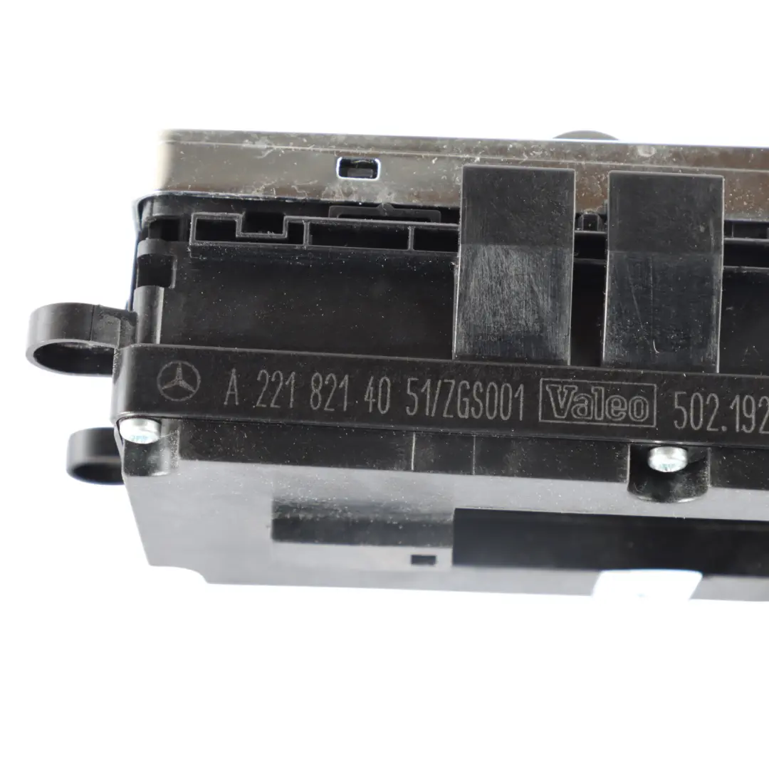 Window Regulator Switch Panel Front Driver's Side to Mercedes W221 with Part number A2218214051 Mercedes W221 Window Regulator Switch Panel Front Driver's Side - SKU A2218214051-1 - Part number A2218214051