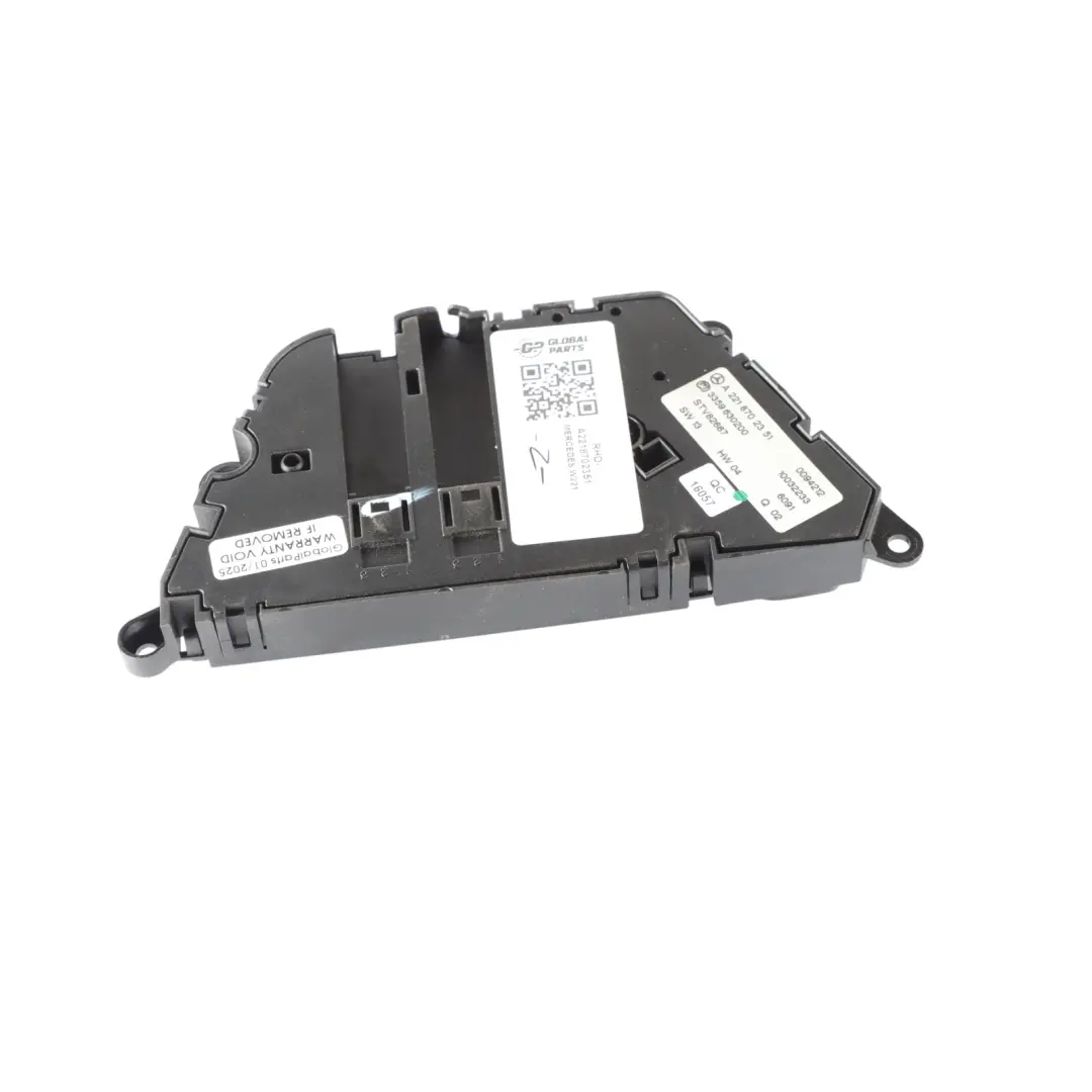 Switch Panel Adjust Control Unit Rear Right O/S to Mercedes W221 Seat with Part number A2218702351 Mercedes W221 Seat Switch Panel Adjust Control Unit Rear Right O/S - SKU RHD-A2218702351 - Part number A2218702351