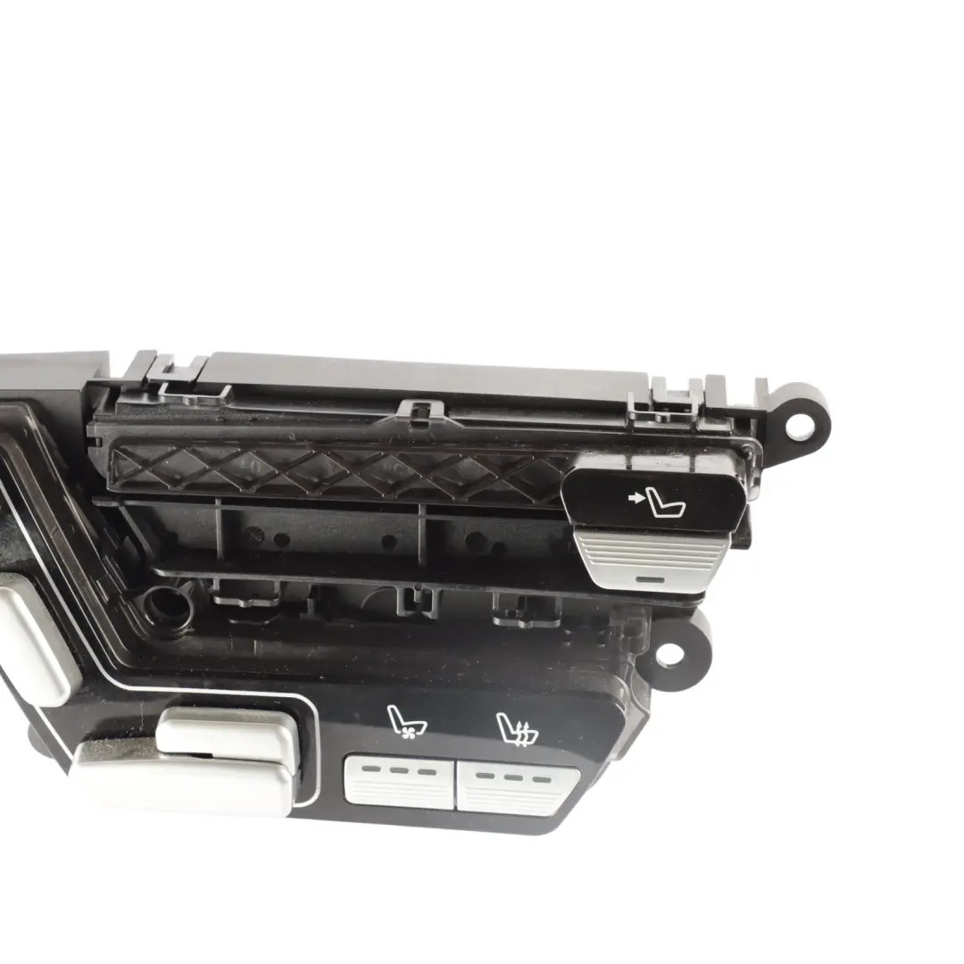 Switch Panel Adjust Control Unit Rear Left N/S to Mercedes W221 Seat with Part number A2218702851 Mercedes W221 Seat Switch Panel Adjust Control Unit Rear Left N/S - SKU RHD-A2218702851 - Part number A2218702851