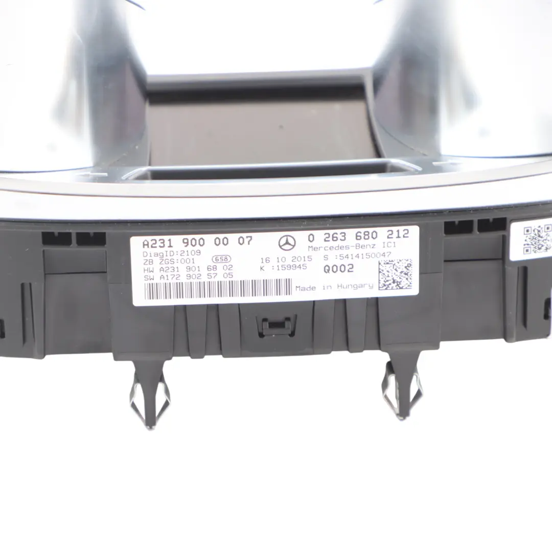 Instrument Cluster Petrol Speedometer Clocks Automatic to Mercedes R231 with Part number A2319000007 Mercedes R231 Instrument Cluster Petrol Speedometer Clocks Automatic - SKU RHD-A2319000007 - Part number A2319000007