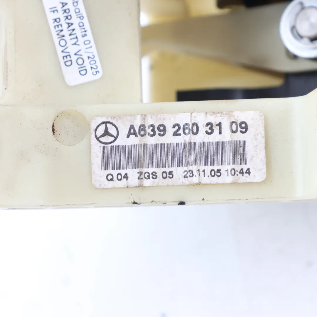 Mercedes Vito W639 Gear Selector Shift Lever Mechanism Automatic A6392603109 - SKU RHD-A6392603709-1 - Part number A6392603709