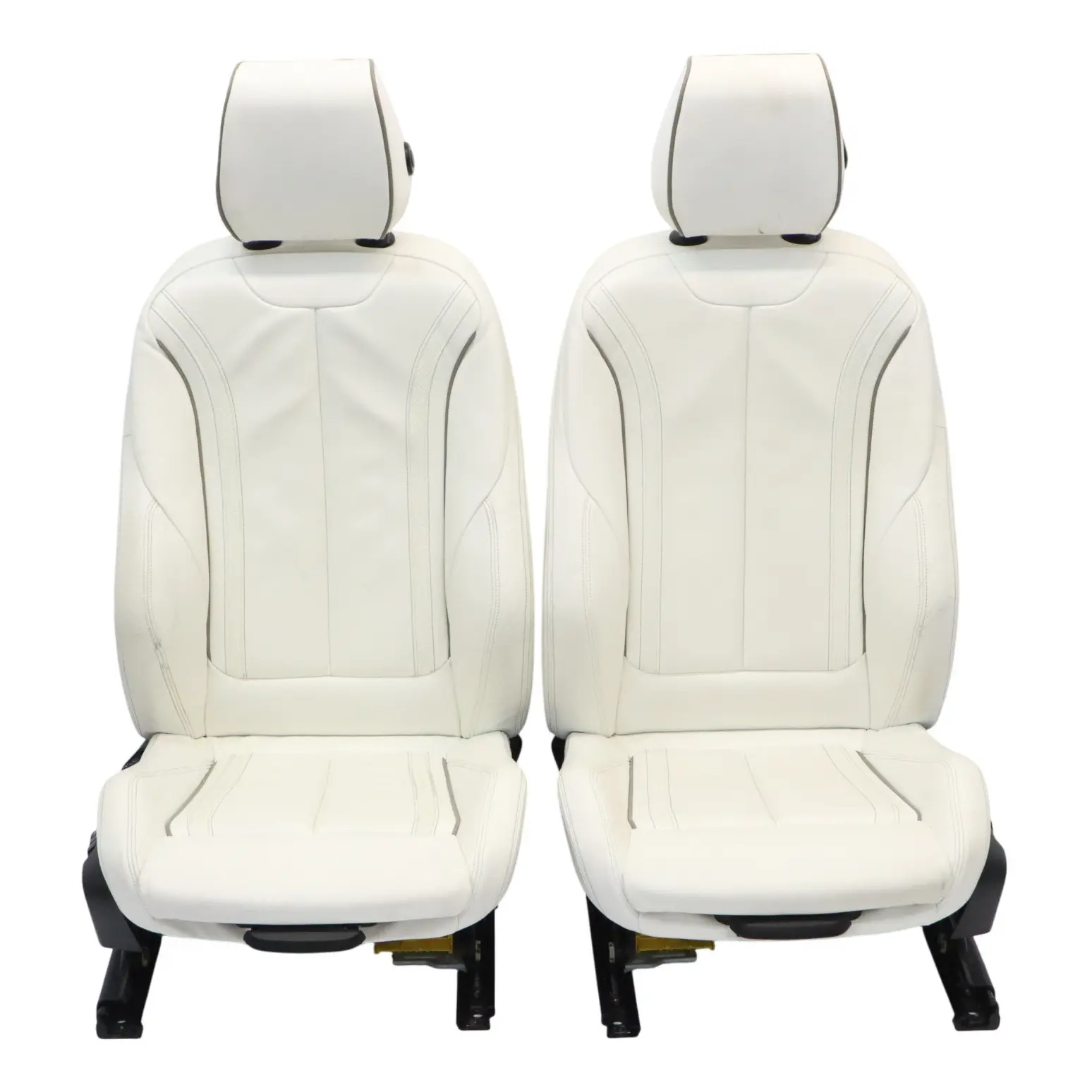 BMW F30 F36 Sport Seats Individual Left Right N/O/S Memory Heated Leather White