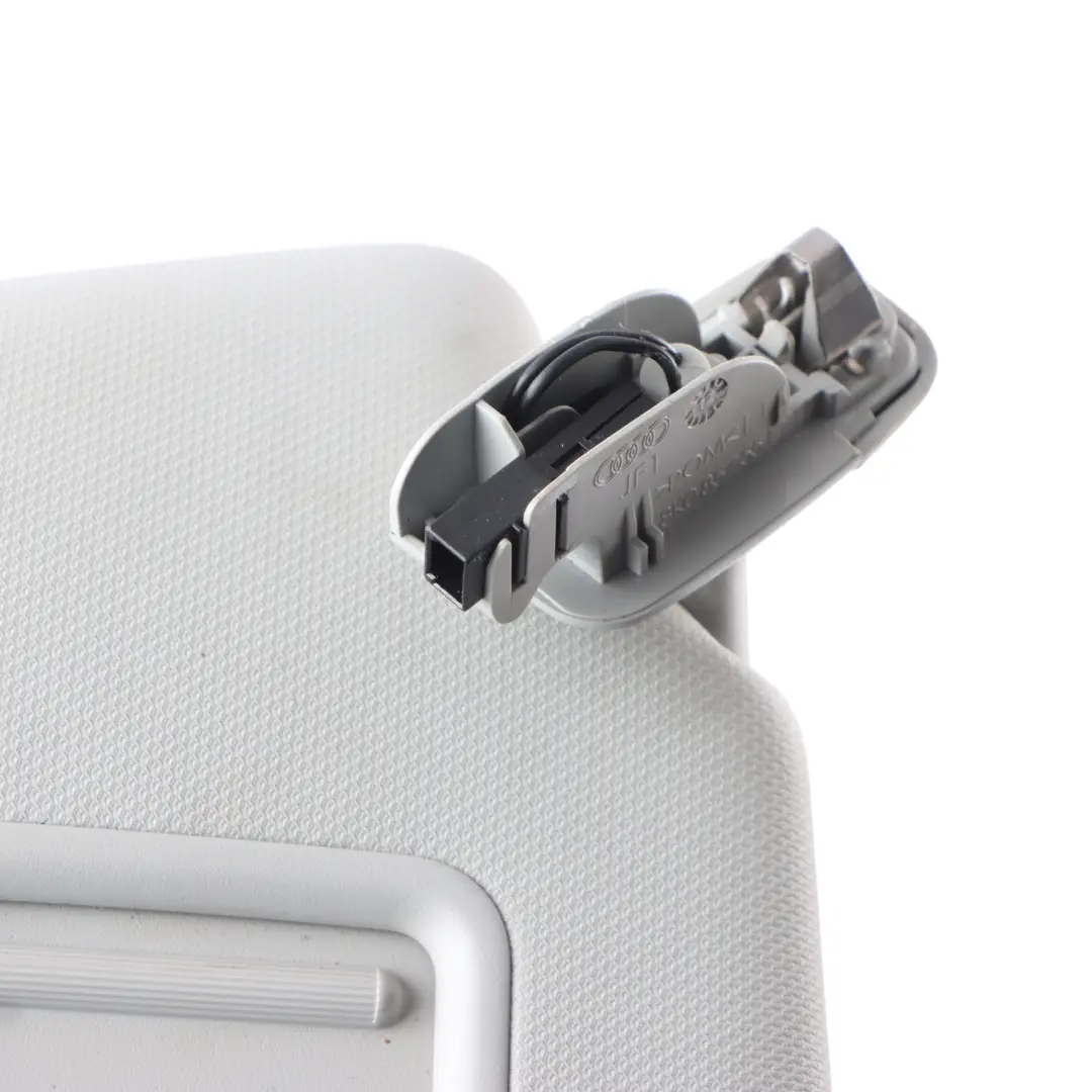 Audi A4 B8 Sun Visor Left N/S Cover Mirror Panel Silver Moon Japanese 8K0857551 - SKU RHD-8U2857551 - Part number 8U2857551