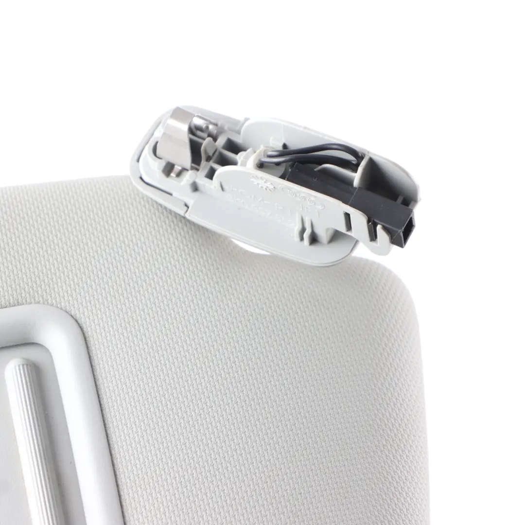 Audi A4 B8 Sun Visor Right O/S Sunvisor Cover Mirror Panel Silver Moon 8K0857552 - SKU 8U0857552C-3 - Part number 8U0857552C