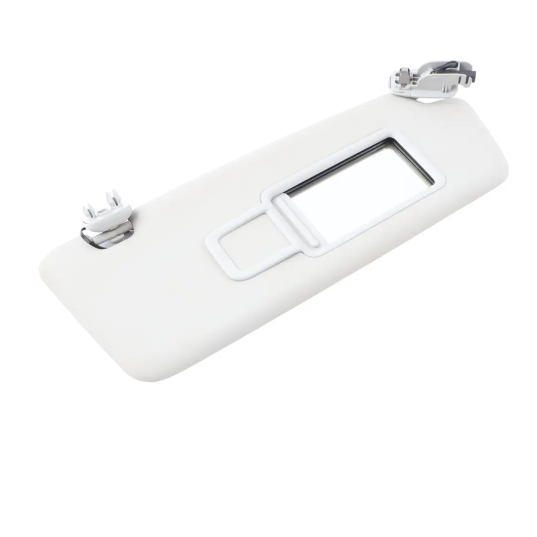 Audi A4 B8 Sun Visor Right O/S Sunvisor Cover Mirror Panel Silver Moon 8K0857552 - SKU 8U0857552C-3 - Part number 8U0857552C