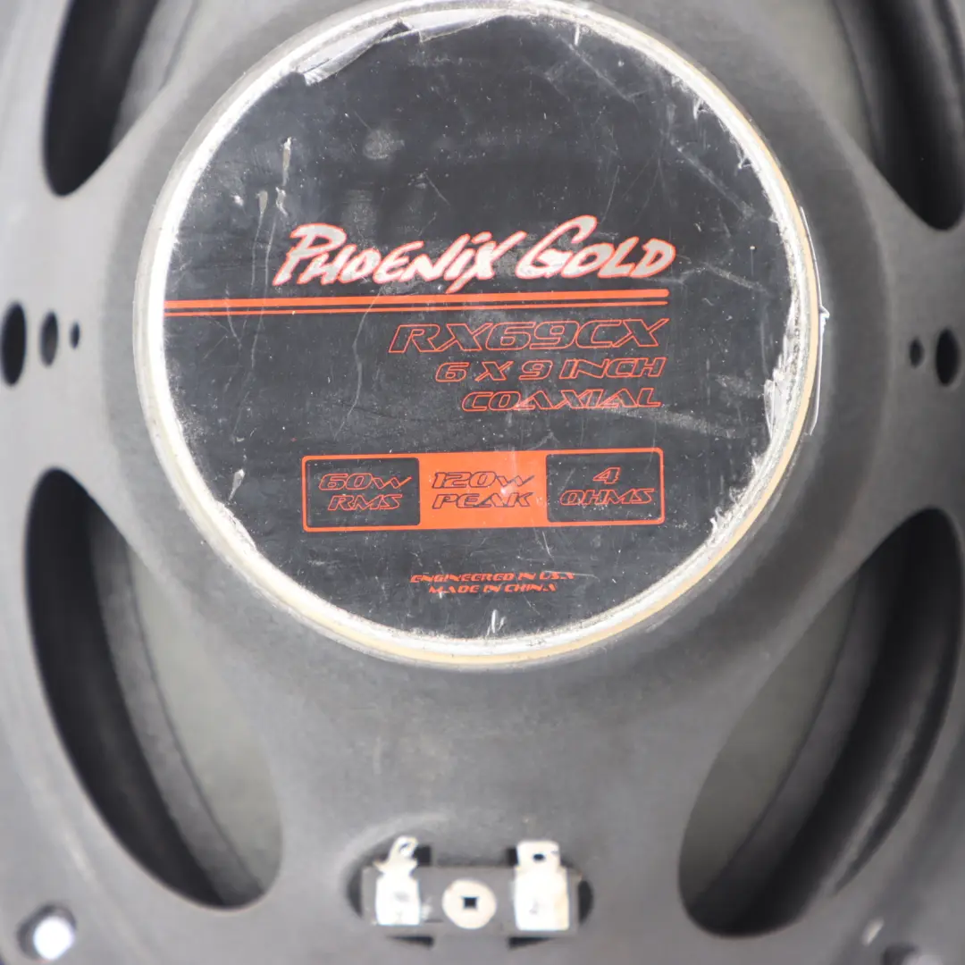 Phoenix Gold Car Audio Coaxial Speakers 60W RMS 120W Peak 6x9" - SKU RX69CX - Part number RX69CX