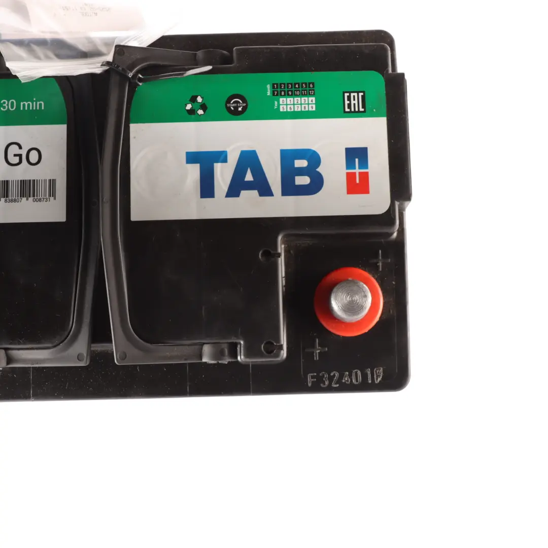  TAB AG70 AGM Start Stop Car Battery 70Ah 760A 12V - SKU TAB-AGM-70AH - Part number TAB-AGM-70AH