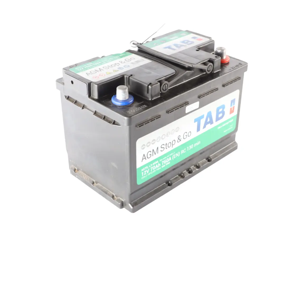 TAB AG70 AGM Start Stop Car Battery 70Ah 760A 12V to with Part number TAB-AGM-70AH TAB AG70 AGM Start Stop Car Battery 70Ah 760A 12V - SKU TAB-AGM-70AH - Part number TAB-AGM-70AH