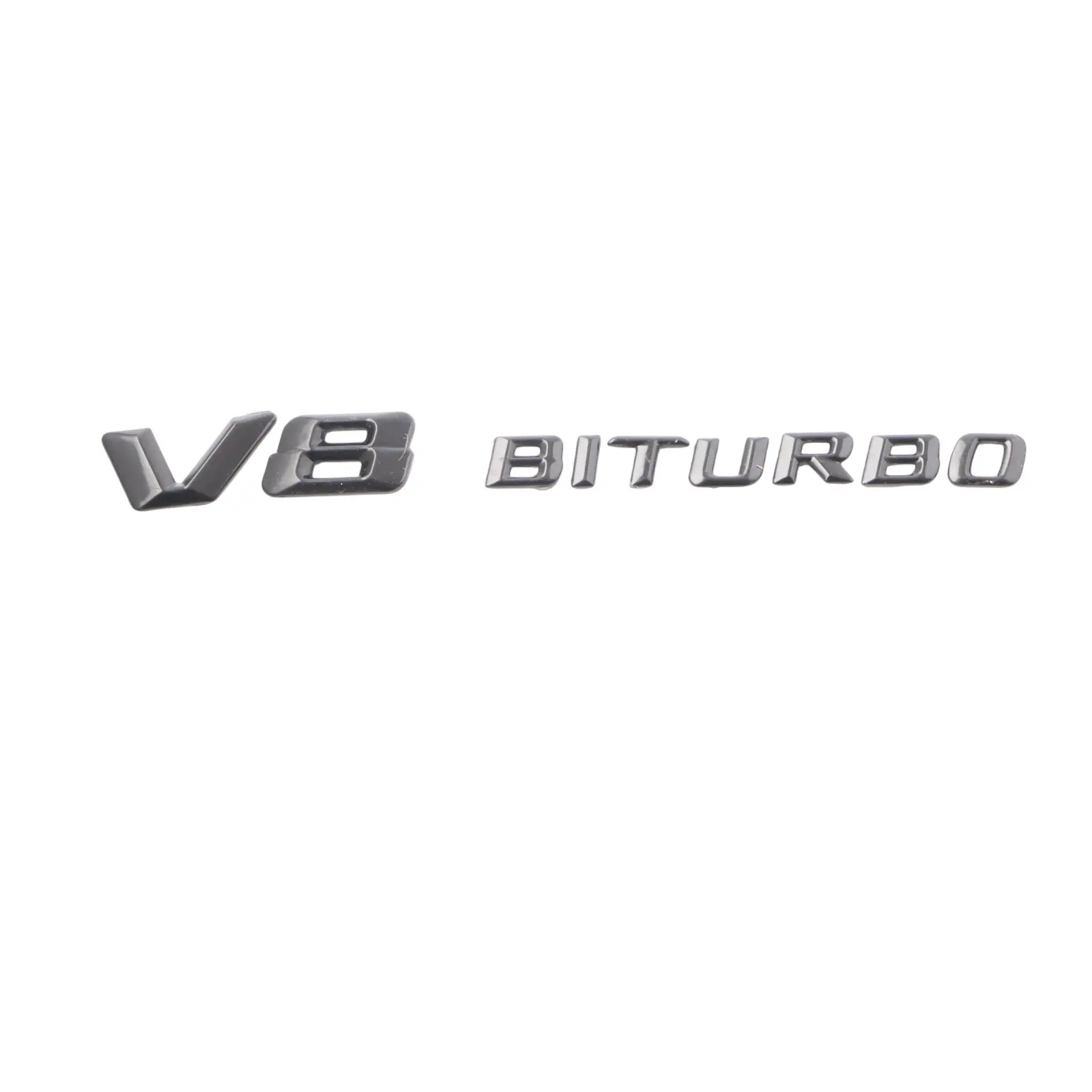 Mercedes W205 C63 AMG V8 BITURBO Emblem Badge Fender Wing Logo
