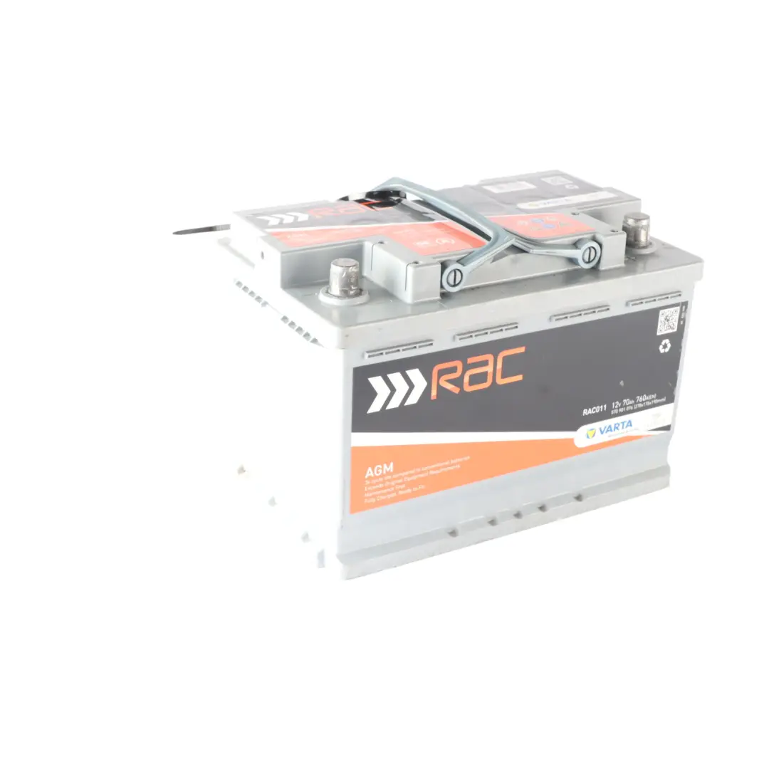  VARTA RAC Accumulator Battery AGM 70Ah 760A 12V RAC011 - SKU Varta Rac 70Ah Accumulator - Part number Varta Rac 70Ah Accumulator